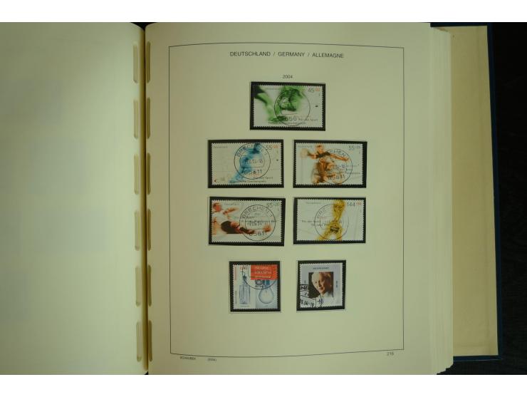 1945/2012, ungebrauchte/postfrische und gestempelte Sammlung, dabei Bizone mit besseren u.a. Mi.-Nr. 93I XG gestempelt mit Fo