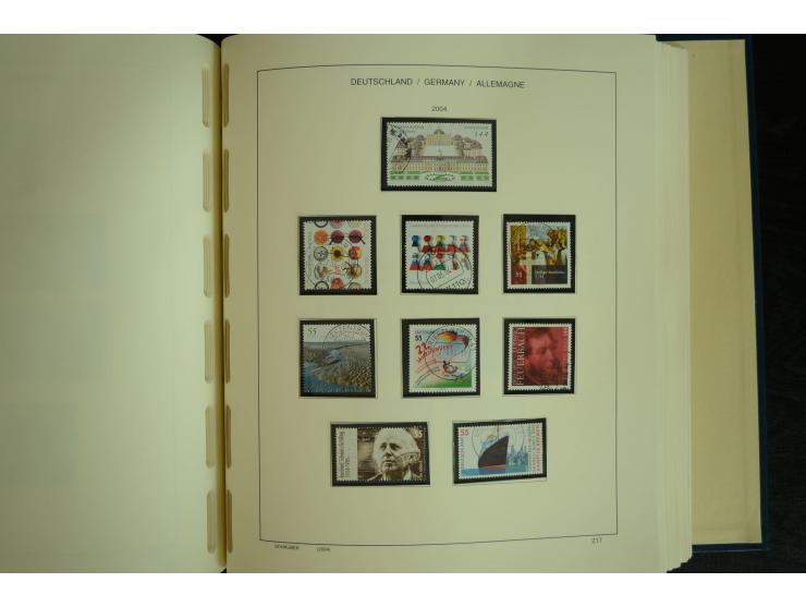 1945/2012, ungebrauchte/postfrische und gestempelte Sammlung, dabei Bizone mit besseren u.a. Mi.-Nr. 93I XG gestempelt mit Fo