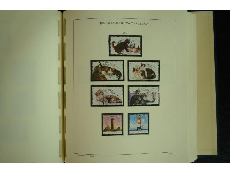 1945/2012, ungebrauchte/postfrische und gestempelte Sammlung, dabei Bizone mit besseren u.a. Mi.-Nr. 93I XG gestempelt mit Fo