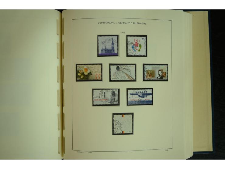 1945/2012, ungebrauchte/postfrische und gestempelte Sammlung, dabei Bizone mit besseren u.a. Mi.-Nr. 93I XG gestempelt mit Fo