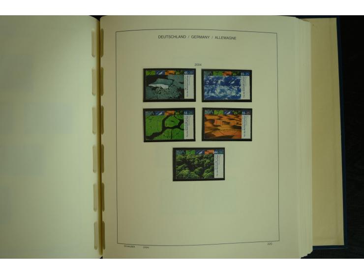 1945/2012, ungebrauchte/postfrische und gestempelte Sammlung, dabei Bizone mit besseren u.a. Mi.-Nr. 93I XG gestempelt mit Fo