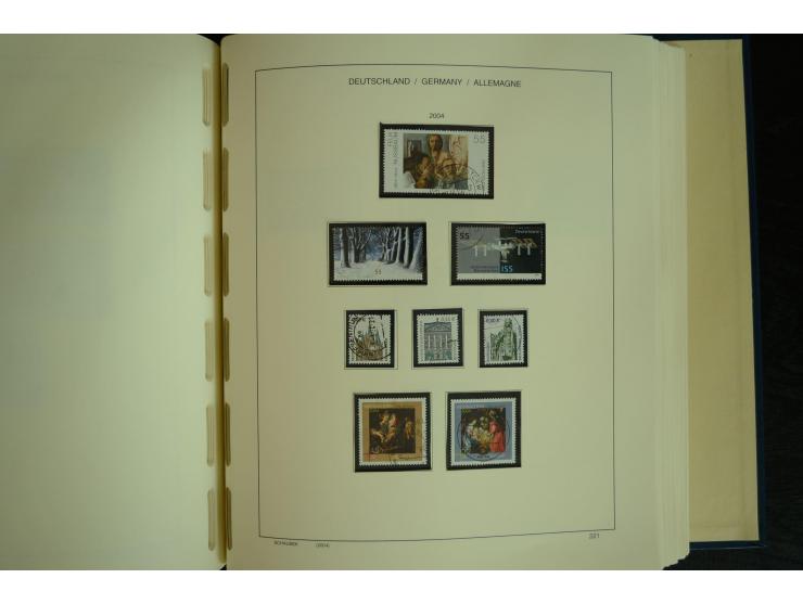 1945/2012, ungebrauchte/postfrische und gestempelte Sammlung, dabei Bizone mit besseren u.a. Mi.-Nr. 93I XG gestempelt mit Fo