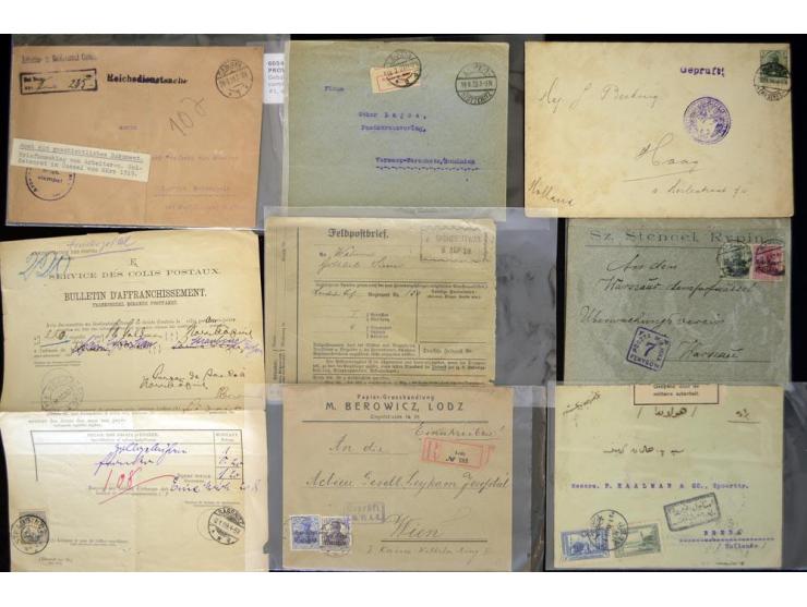 1860/1950 (ca.), hochinteressanter Posten mit vielen Besonderheiten ab Altdeutschland bis Flugpost nach 1945 (u.a. Ersatz-Aer
