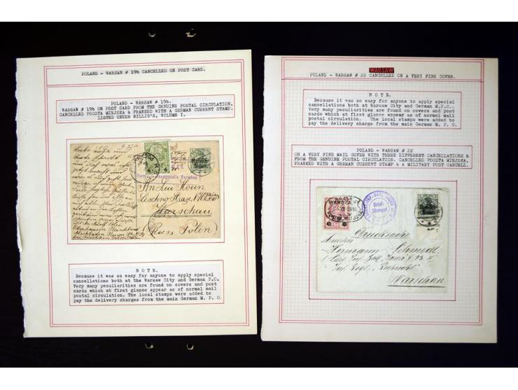 1860/1950 (ca.), hochinteressanter Posten mit vielen Besonderheiten ab Altdeutschland bis Flugpost nach 1945 (u.a. Ersatz-Aer