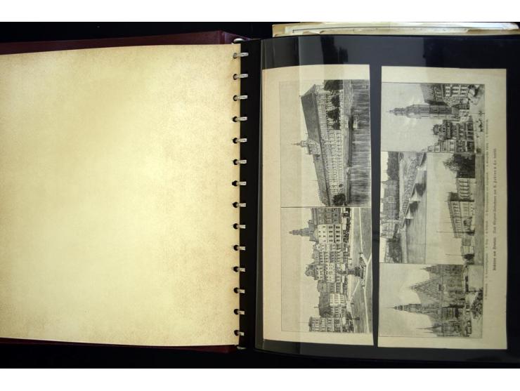 BRESLAU: 1658/1945 (ca.), umfangreiche Material-Sammlung mit hunderten von Firmenrechnungen, Quittungen, diversen Anschreiben
