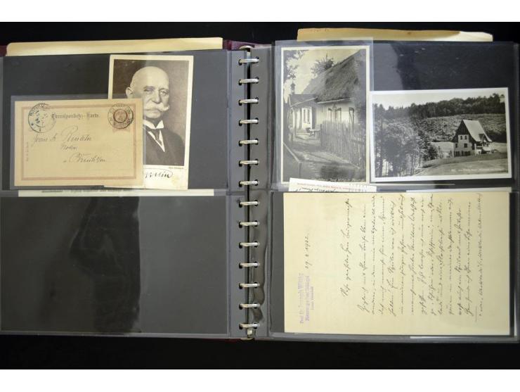 BRESLAU: 1658/1945 (ca.), umfangreiche Material-Sammlung mit hunderten von Firmenrechnungen, Quittungen, diversen Anschreiben