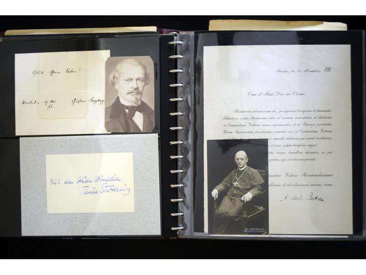 BRESLAU: 1658/1945 (ca.), umfangreiche Material-Sammlung mit hunderten von Firmenrechnungen, Quittungen, diversen Anschreiben