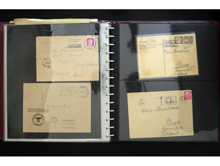 BRESLAU: 1658/1945 (ca.), umfangreiche Material-Sammlung mit hunderten von Firmenrechnungen, Quittungen, diversen Anschreiben