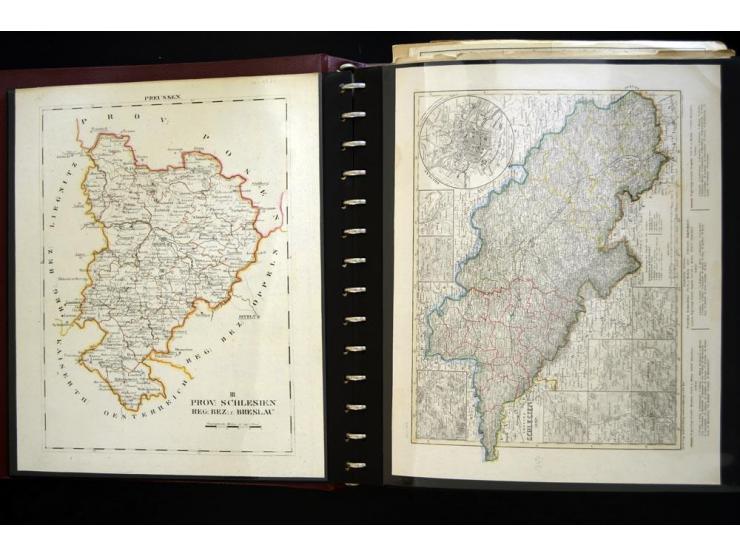 BRESLAU: 1658/1945 (ca.), umfangreiche Material-Sammlung mit hunderten von Firmenrechnungen, Quittungen, diversen Anschreiben