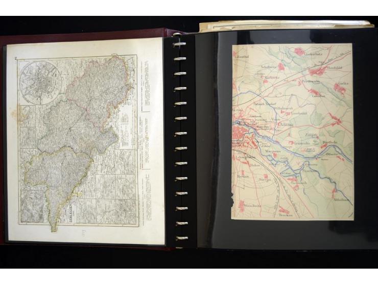 BRESLAU: 1658/1945 (ca.), umfangreiche Material-Sammlung mit hunderten von Firmenrechnungen, Quittungen, diversen Anschreiben