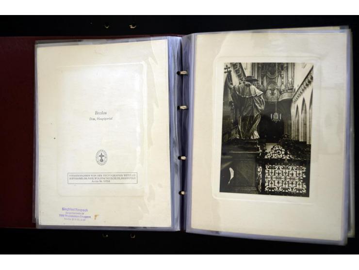 BRESLAU: 1658/1945 (ca.), umfangreiche Material-Sammlung mit hunderten von Firmenrechnungen, Quittungen, diversen Anschreiben