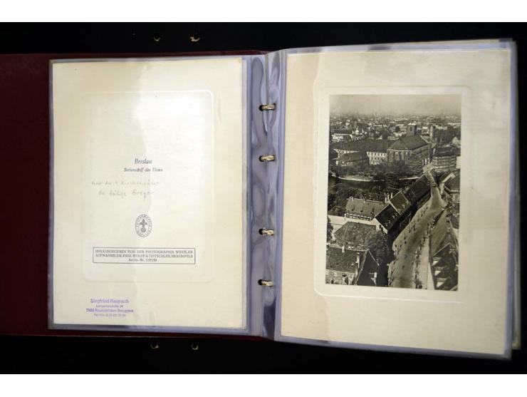 BRESLAU: 1658/1945 (ca.), umfangreiche Material-Sammlung mit hunderten von Firmenrechnungen, Quittungen, diversen Anschreiben