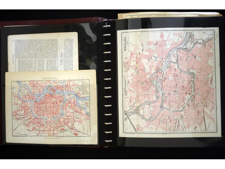 BRESLAU: 1658/1945 (ca.), umfangreiche Material-Sammlung mit hunderten von Firmenrechnungen, Quittungen, diversen Anschreiben