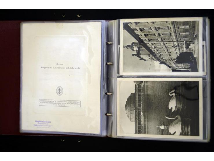 BRESLAU: 1658/1945 (ca.), umfangreiche Material-Sammlung mit hunderten von Firmenrechnungen, Quittungen, diversen Anschreiben