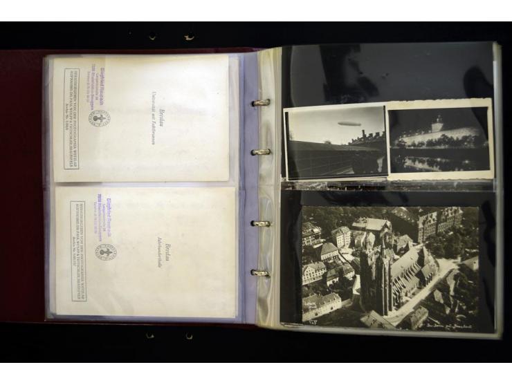 BRESLAU: 1658/1945 (ca.), umfangreiche Material-Sammlung mit hunderten von Firmenrechnungen, Quittungen, diversen Anschreiben