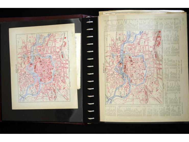 BRESLAU: 1658/1945 (ca.), umfangreiche Material-Sammlung mit hunderten von Firmenrechnungen, Quittungen, diversen Anschreiben
