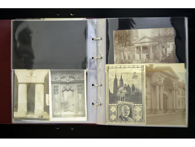 BRESLAU: 1658/1945 (ca.), umfangreiche Material-Sammlung mit hunderten von Firmenrechnungen, Quittungen, diversen Anschreiben