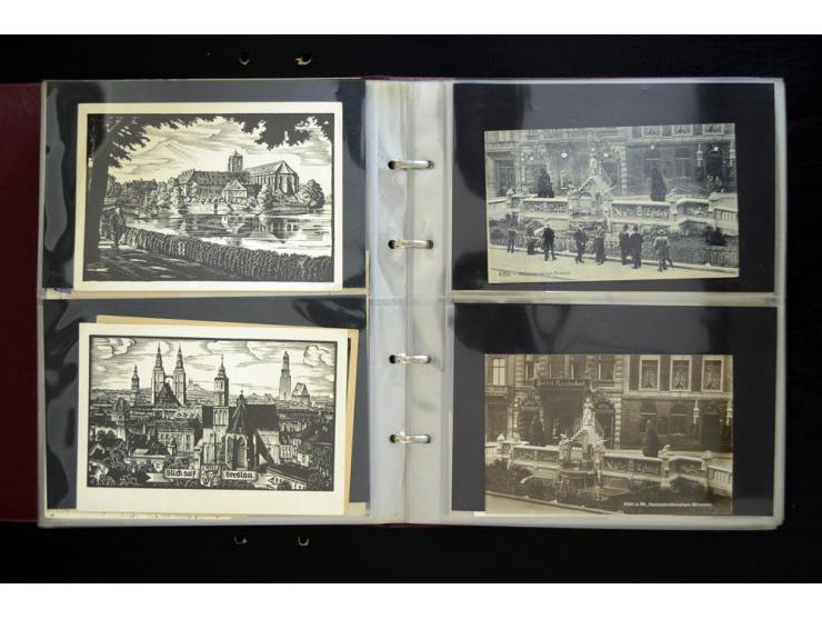 BRESLAU: 1658/1945 (ca.), umfangreiche Material-Sammlung mit hunderten von Firmenrechnungen, Quittungen, diversen Anschreiben