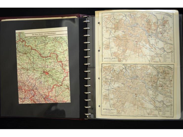 BRESLAU: 1658/1945 (ca.), umfangreiche Material-Sammlung mit hunderten von Firmenrechnungen, Quittungen, diversen Anschreiben