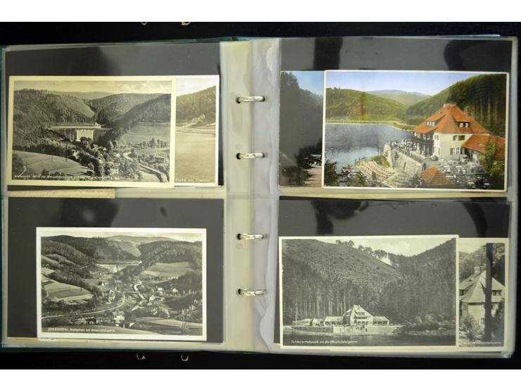 EULENGEBIRGE: 1852/1945, Sammlung mit Schwerpunkt bei den Ansichtskarten mit einige frühen und besseren Karten, dazu Stempel-