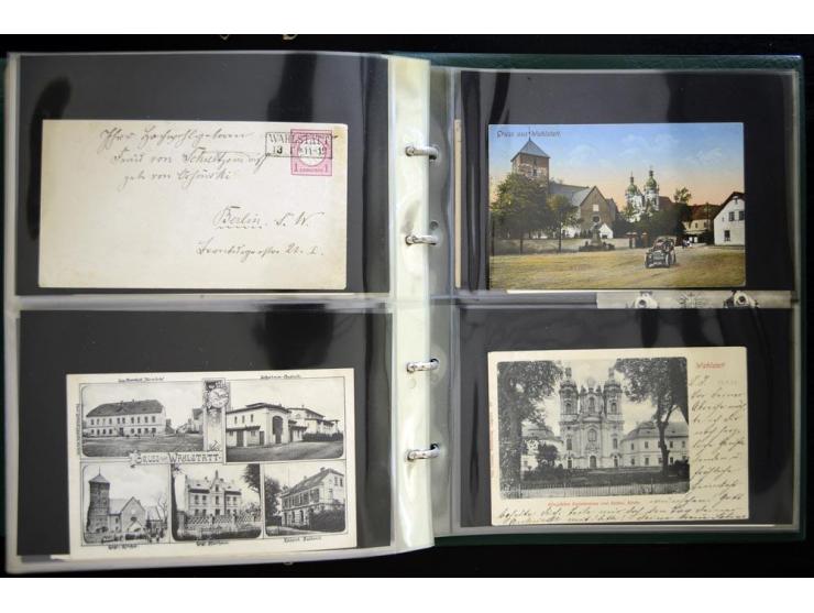 LIEGNITZ: 1832/1945, umfangreiche Sammlung mit vielen Ansichtskarten inkl. Litho-Karten und besseren Ansichten sowie reichlic