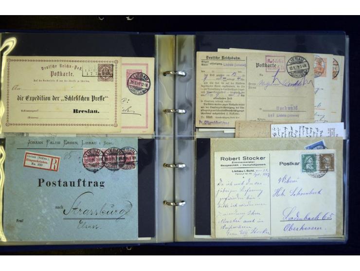 RIESENGEBIERGE: 1785/1945, sehr umfangreiche Sammlung mit geschätzt 1000 - 1500 Ansichtskarten und sehr vielen Stempel-Belege