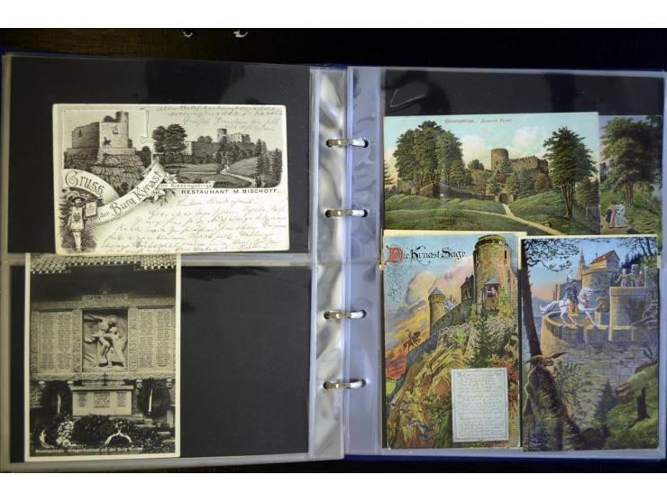 RIESENGEBIERGE: 1785/1945, sehr umfangreiche Sammlung mit geschätzt 1000 - 1500 Ansichtskarten und sehr vielen Stempel-Belege