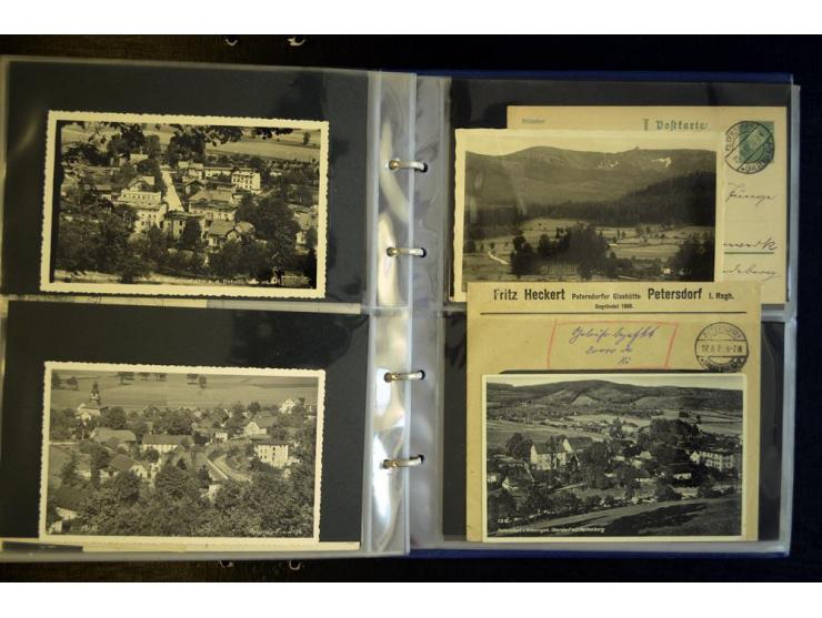 RIESENGEBIERGE: 1785/1945, sehr umfangreiche Sammlung mit geschätzt 1000 - 1500 Ansichtskarten und sehr vielen Stempel-Belege