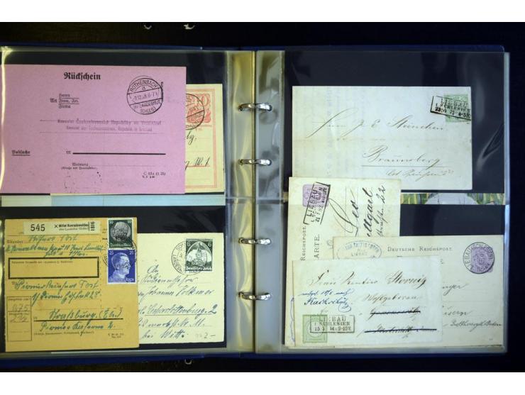 RIESENGEBIERGE: 1785/1945, sehr umfangreiche Sammlung mit geschätzt 1000 - 1500 Ansichtskarten und sehr vielen Stempel-Belege