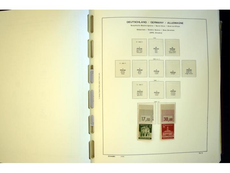 1945/85, umfangreicher ungebrauchter/postfrischer und gestempelter Bestand mit vielen besseren Werten und Ausgaben, teils meh