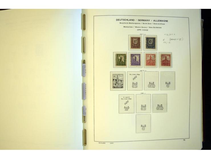 1945/85, umfangreicher ungebrauchter/postfrischer und gestempelter Bestand mit vielen besseren Werten und Ausgaben, teils meh