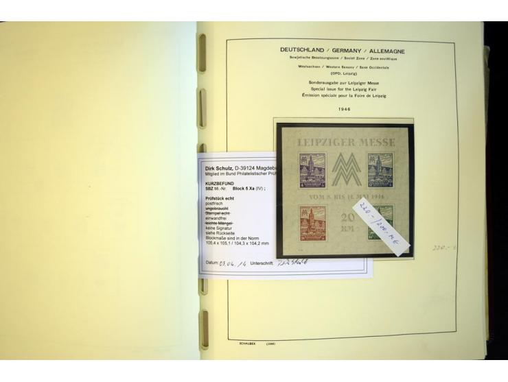 1945/85, umfangreicher ungebrauchter/postfrischer und gestempelter Bestand mit vielen besseren Werten und Ausgaben, teils meh