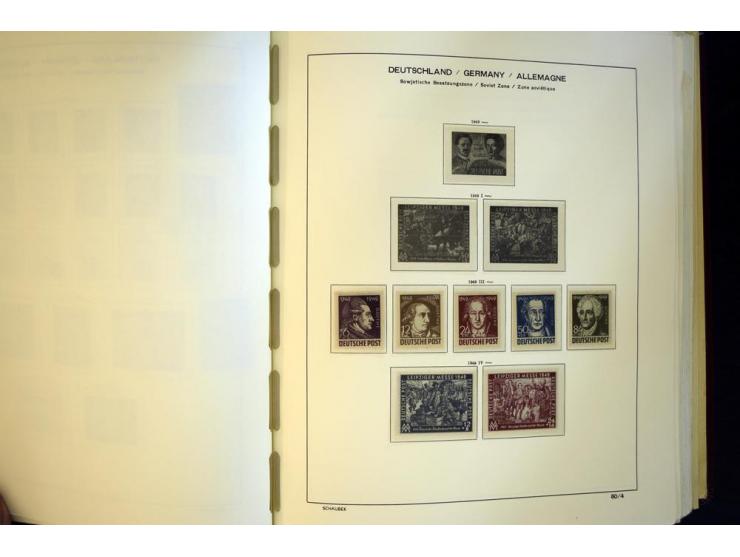 1945/85, umfangreicher ungebrauchter/postfrischer und gestempelter Bestand mit vielen besseren Werten und Ausgaben, teils meh