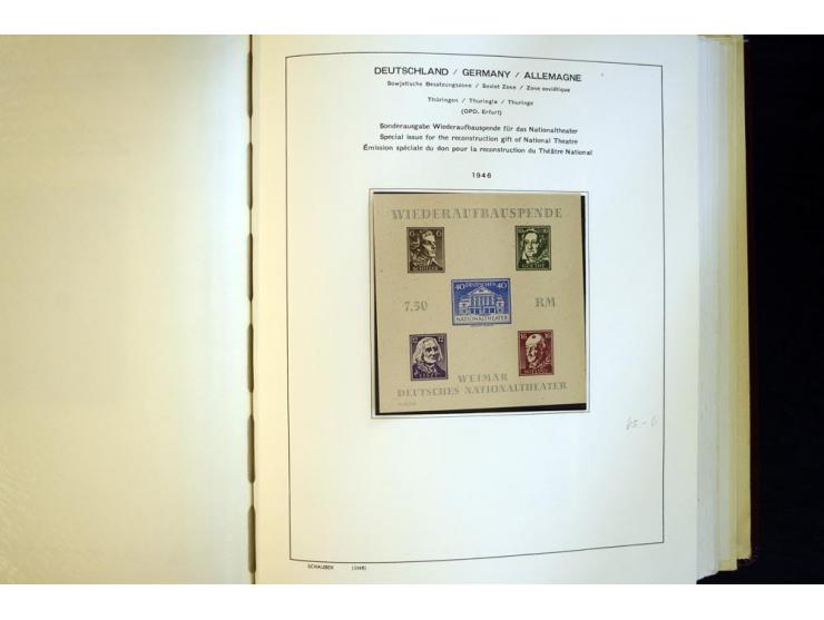 1945/85, umfangreicher ungebrauchter/postfrischer und gestempelter Bestand mit vielen besseren Werten und Ausgaben, teils meh
