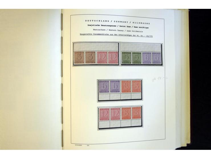 1945/85, umfangreicher ungebrauchter/postfrischer und gestempelter Bestand mit vielen besseren Werten und Ausgaben, teils meh