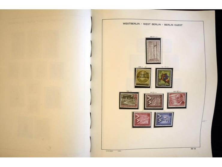 1945/85, umfangreicher ungebrauchter/postfrischer und gestempelter Bestand mit vielen besseren Werten und Ausgaben, teils meh