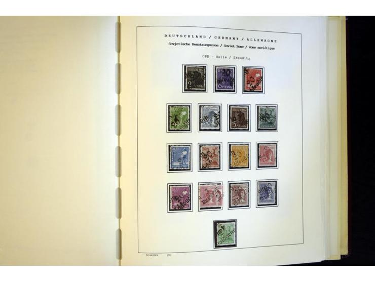 1945/85, umfangreicher ungebrauchter/postfrischer und gestempelter Bestand mit vielen besseren Werten und Ausgaben, teils meh