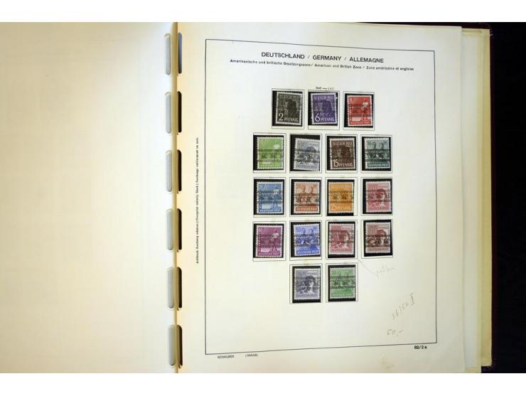1945/85, umfangreicher ungebrauchter/postfrischer und gestempelter Bestand mit vielen besseren Werten und Ausgaben, teils meh