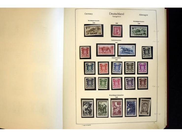 1945/85, umfangreicher ungebrauchter/postfrischer und gestempelter Bestand mit vielen besseren Werten und Ausgaben, teils meh