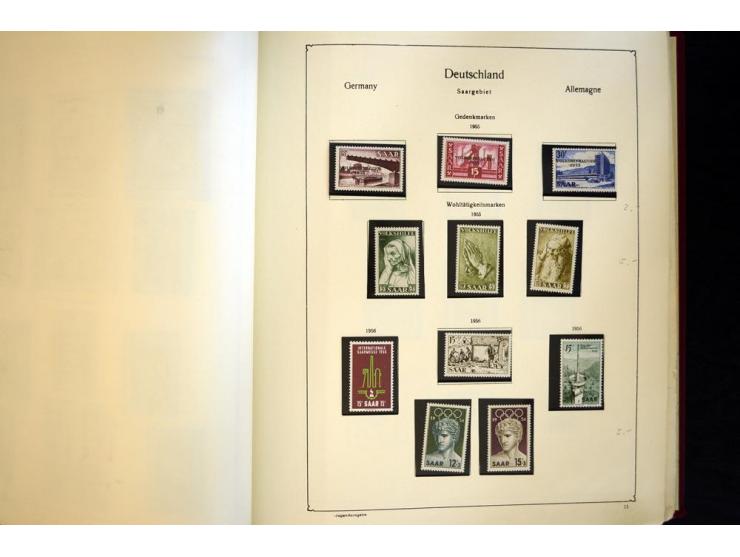 1945/85, umfangreicher ungebrauchter/postfrischer und gestempelter Bestand mit vielen besseren Werten und Ausgaben, teils meh