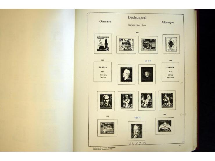 1945/85, umfangreicher ungebrauchter/postfrischer und gestempelter Bestand mit vielen besseren Werten und Ausgaben, teils meh