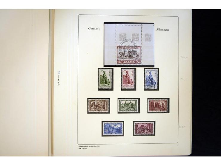 1945/85, umfangreicher ungebrauchter/postfrischer und gestempelter Bestand mit vielen besseren Werten und Ausgaben, teils meh