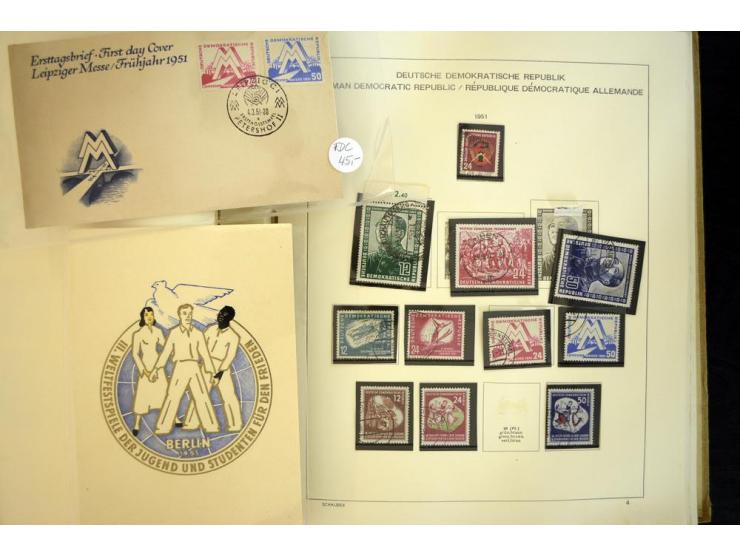 1945/85, umfangreicher ungebrauchter/postfrischer und gestempelter Bestand mit vielen besseren Werten und Ausgaben, teils meh