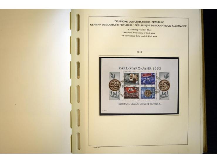 1945/85, umfangreicher ungebrauchter/postfrischer und gestempelter Bestand mit vielen besseren Werten und Ausgaben, teils meh