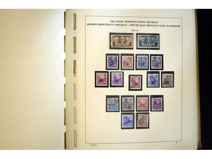 1945/85, umfangreicher ungebrauchter/postfrischer und gestempelter Bestand mit vielen besseren Werten und Ausgaben, teils meh