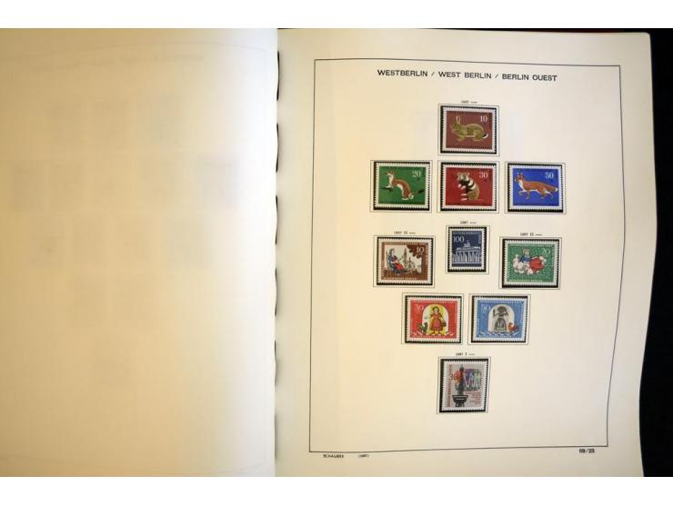 1945/85, umfangreicher ungebrauchter/postfrischer und gestempelter Bestand mit vielen besseren Werten und Ausgaben, teils meh