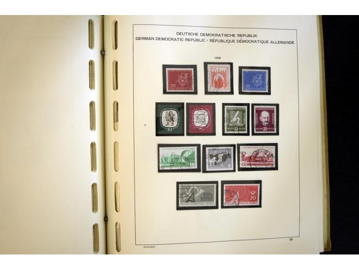 1945/85, umfangreicher ungebrauchter/postfrischer und gestempelter Bestand mit vielen besseren Werten und Ausgaben, teils meh