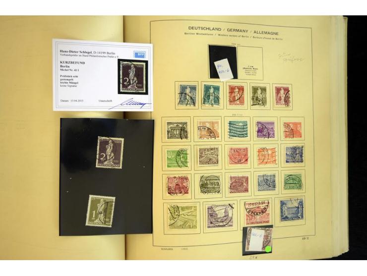 1945/85, umfangreicher ungebrauchter/postfrischer und gestempelter Bestand mit vielen besseren Werten und Ausgaben, teils meh