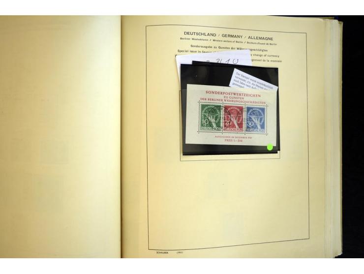 1945/85, umfangreicher ungebrauchter/postfrischer und gestempelter Bestand mit vielen besseren Werten und Ausgaben, teils meh