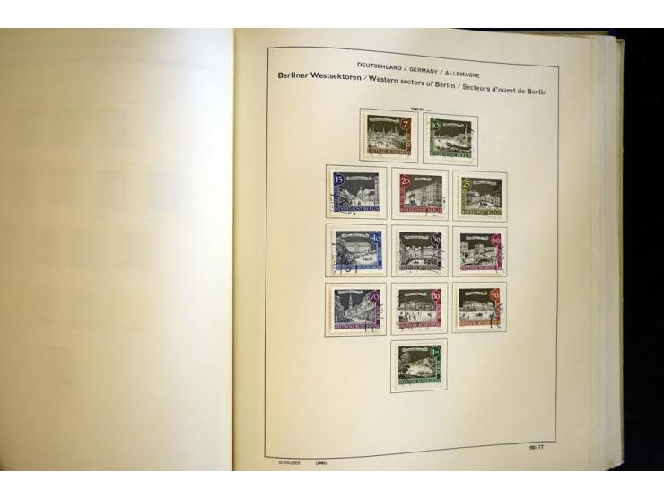 1945/85, umfangreicher ungebrauchter/postfrischer und gestempelter Bestand mit vielen besseren Werten und Ausgaben, teils meh